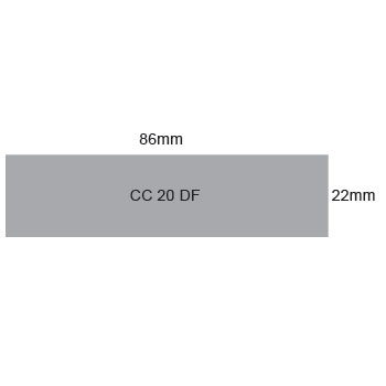 CC20DF (22x86mm)