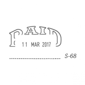 Shiny Date Stamp S68 (PAID)