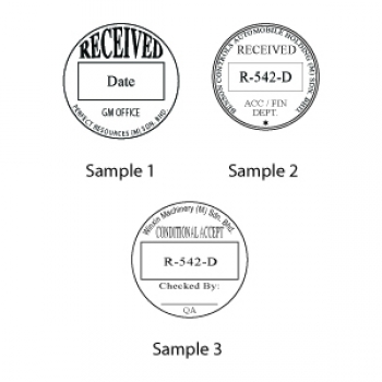 Colop Round Self Inking Stamp R40 Dater