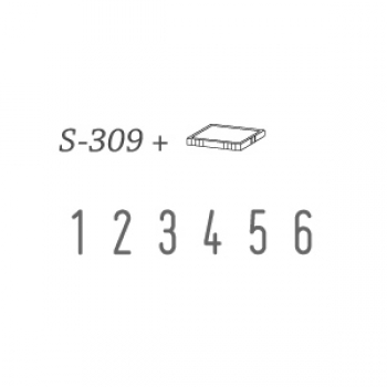 Shiny Self Inking Numbering Stamp S309  