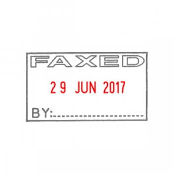 Shiny Self Inking Date Stamp S403 ( FAXED)