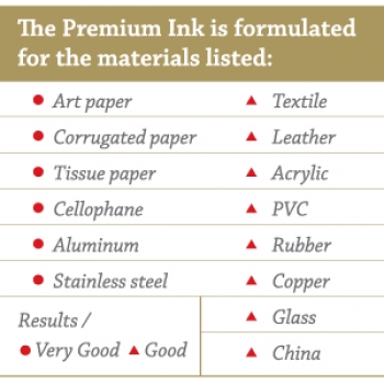 Shiny Premium Ink Black - 15ml | Rubber Stamp Online Malaysia